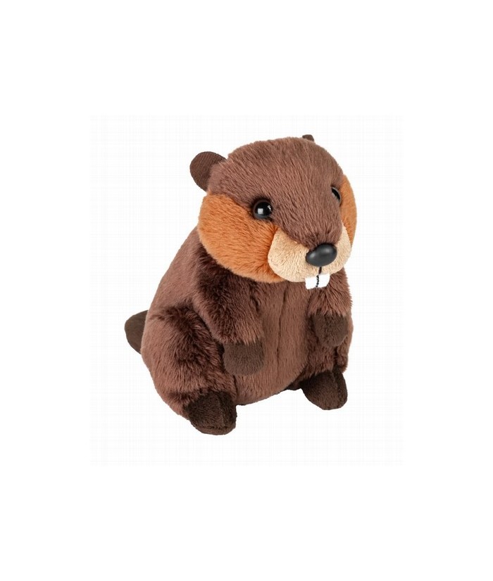 El peluche mini Pocketkins Beaver de Wild Republic es súper tierno y suave, ideal para las aventuras diarias. Forma parte de la