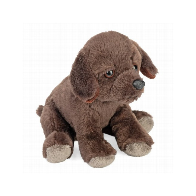 ¡Bienvenido al mundo ecológico de los abrazos con el Labrador Chocolate Eco de Pocketkins de Wild Republic! Este adorable peluc