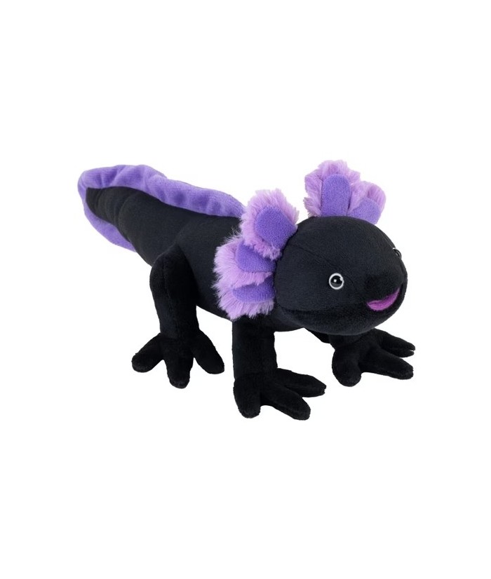 WP.PELUCHE POCKET AXOLOTE NEGRO