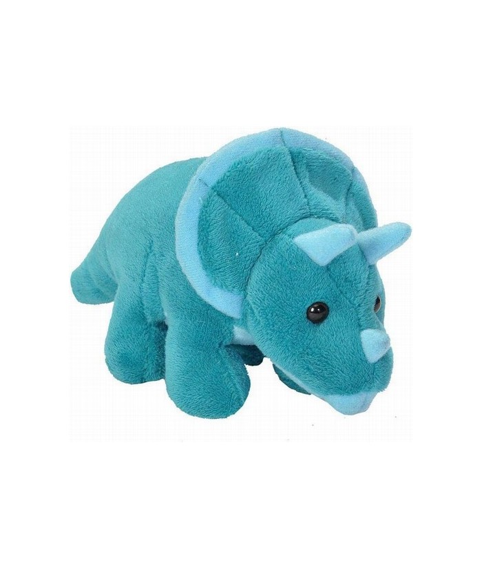 WP.PELUCHE POCKET TRICERATOPS AZUL