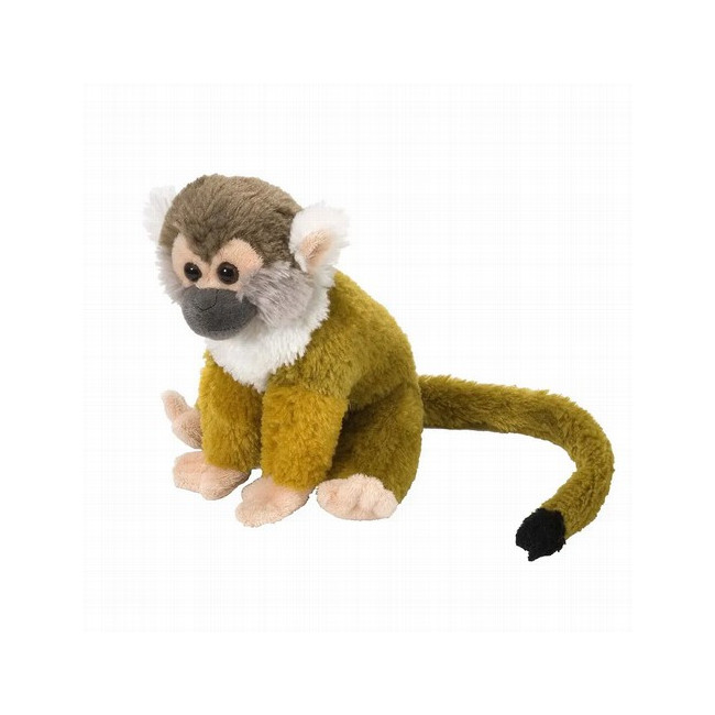 Embárcate en una divertida aventura por la selva tropical con nuestro Mini Mono Ardilla Cuddlekins de Wild Republic. Diseñado m