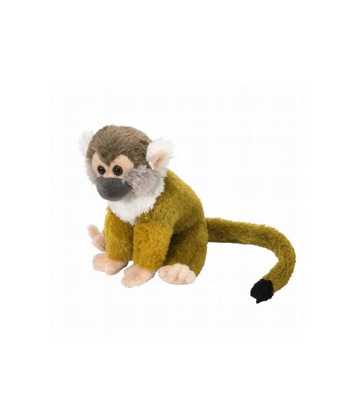 Embárcate en una divertida aventura por la selva tropical con nuestro Mini Mono Ardilla Cuddlekins de Wild Republic. Diseñado m