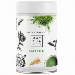 TE MATCHA 100% BIO, 80 g
Ref. 600501

Ingredientes: té matcha en polvo grado ceremonial*.
. (*)=De cultivo ecológico.