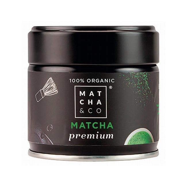 
TE MATCHA PREMIUM 100% BIO, 30 g
Ref. 600502

Ingredientes: té matcha en polvo grado ceremonial superior*.
. (*)=De culti