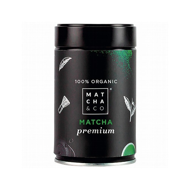TE MATCHA PREMIUM 100% BIO, 80 g
Ref. 600503

Ingredientes: té matcha en polvo grado ceremonial superior*.
. (*)=De cultivo