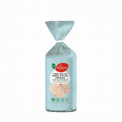 Ingredientes: arroz integral* 99,8% y lecitina de soja*. Contiene soja.
. (*)=De cultivo ecológico.

