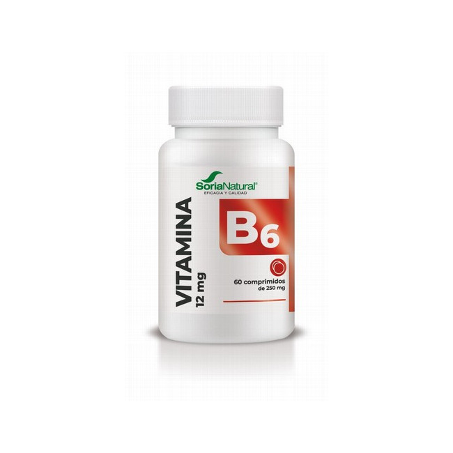 La Vitamina B6 contribuye:

Al metabolismo energético normal.
Ayuda a disminuir el cansancio y la fatiga. 
A la función psi