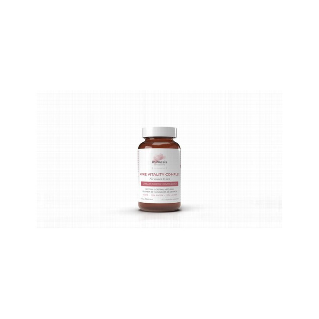 Pure Vitality Complex
60 cápsulas vegetales de 927 mg


Complemento alimenticio formulado para proteger, fortalecer y revit