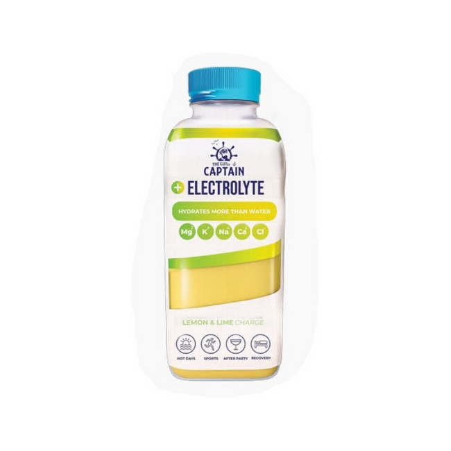 El GUTsy Captain Electrolyte Lemon Lime 4x600 ml (sabor a limon) se ha desarrollado a partir de fórmulas de rehidratación intra