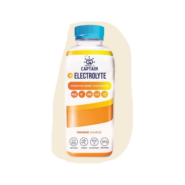 El GUTsy Captain Electrolyte Naranja 4x600 ml se ha desarrollado a partir de fórmulas de rehidratación intravenosa, diseñadas p