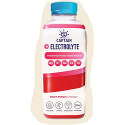 El GUTsy Captain Electrolyte Fruit Punch 4x600 ml (sabor a frutos rojos) se ha desarrollado a partir de fórmulas de rehidrataci