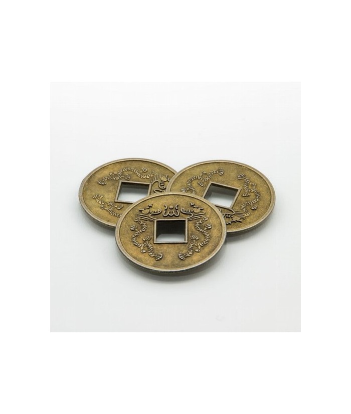 MS.AMULETO MONEDAS CHINAS 3 CM