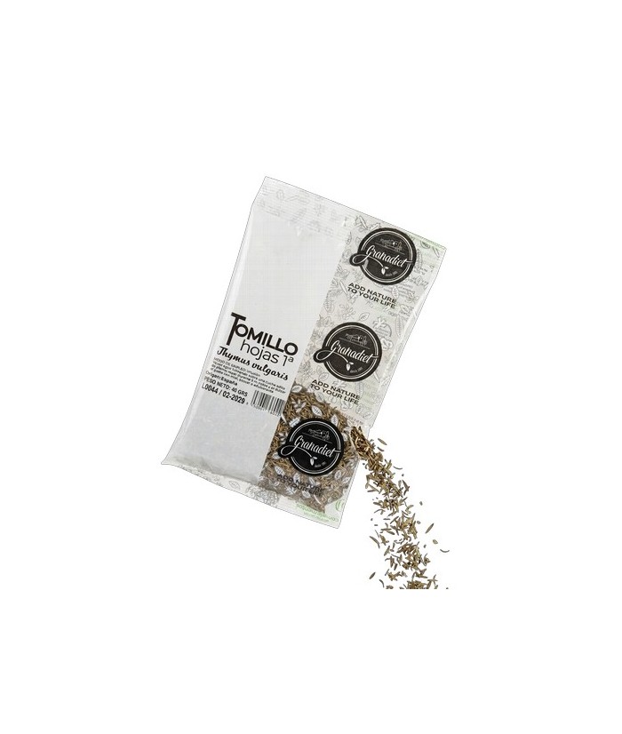 TOMILLO HOJA CORTADA 40 Gr.