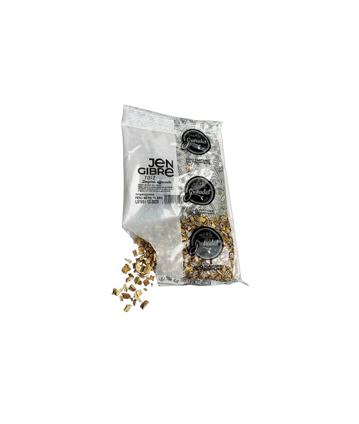 JENGIBRE RAIZ CORTADA 70 Gr.