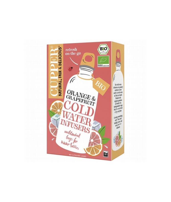 Ingredientes: escaramujo*, rooibos* 17%, hibisco*, hibisco blanco*, hierba de limón*, raíz de regaliz*, cáscara de naranja* 8%,