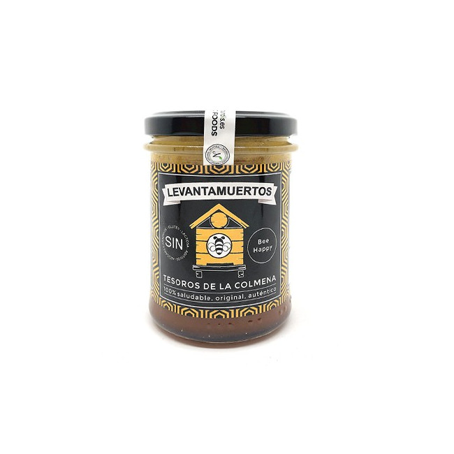 El Levantamuertos es un complejo compuesto elaborado artesanalmente a base de ingredientes naturales. Reconstituyente, compleme