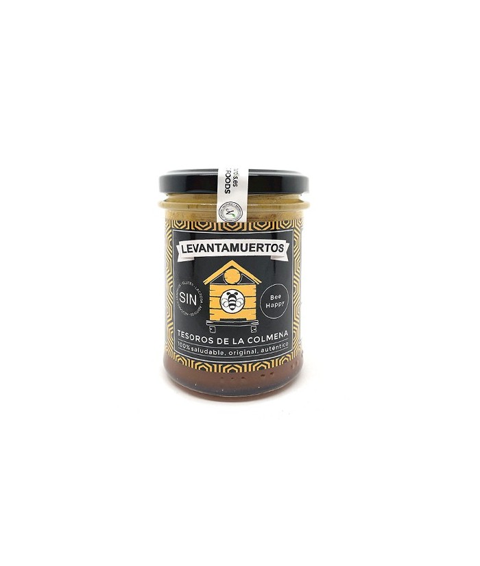 El Levantamuertos es un complejo compuesto elaborado artesanalmente a base de ingredientes naturales. Reconstituyente, compleme