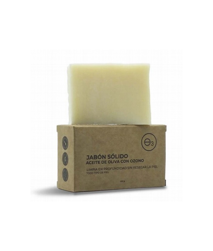 Mantén tu piel limpia de forma natural.

Jabón elaborado con base de Aceite de Oliva Virgen Extra Ecológico Ozonizado.
Apto 