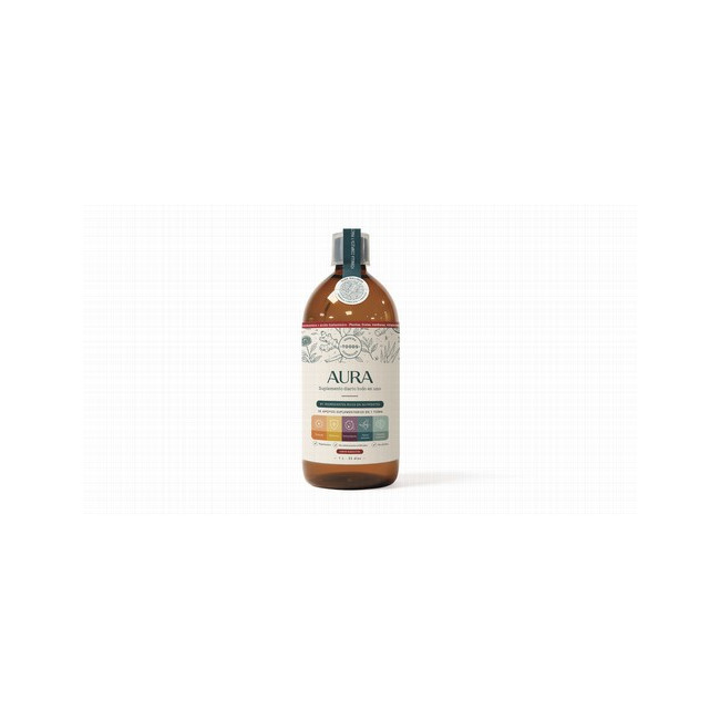Aura es mucho más que un suplemento: combina 31 elementos entre vitaminas, minerales e ingredientes naturales de alta biodispon