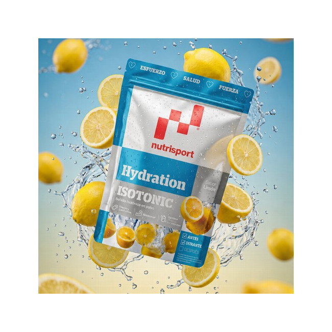 HYDRATION ISOTONIC POWDER LIMÓN
Desarrollado para ayudarte a mantener el rendimiento y favorecer una hidratación eficiente dur