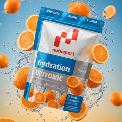 HYDRATION ISOTONIC POWDER NARANJA
Aporta una combinación equilibrada de carbohidratos, minerales y vitaminas diseñada para man
