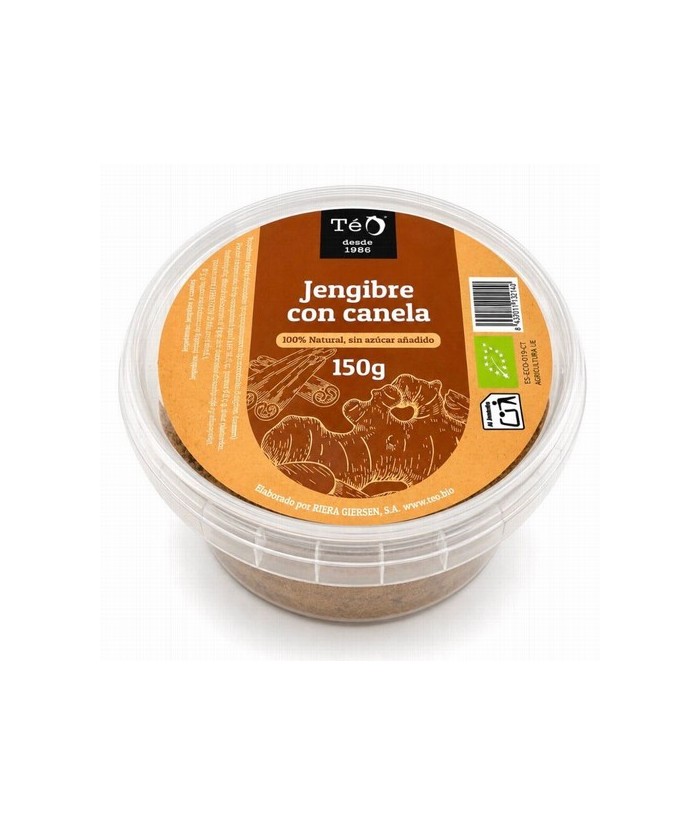 TS.JENGIBRE GOMINOLA SIN AZUCAR CANELA BIO 150 GR.