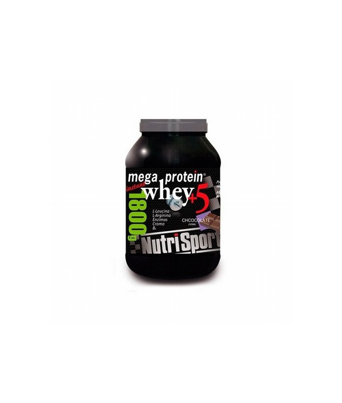 Mega Protein Whey +5 ha sido desarrollado pensando en las necesidades proteicas de todos aquellos deportistas que realizan entr