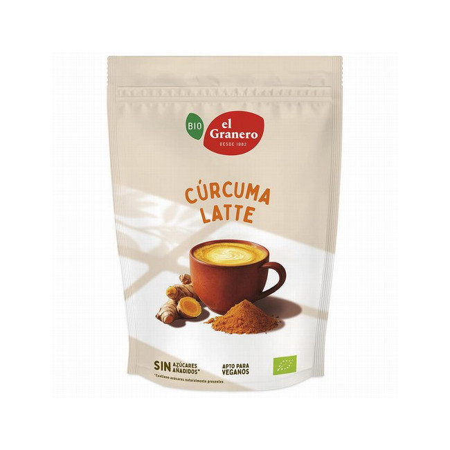 CURCUMA LATTE & GO BIO, 200 g

Ingredientes: coco en polvo* 96,5%, cúrcuma en polvo* (Curcuma longa L.) 3,5%. Puede contener 