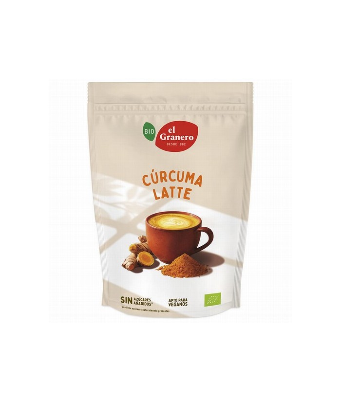 CURCUMA LATTE & GO BIO, 200 g

Ingredientes: coco en polvo* 96,5%, cúrcuma en polvo* (Curcuma longa L.) 3,5%. Puede contener 