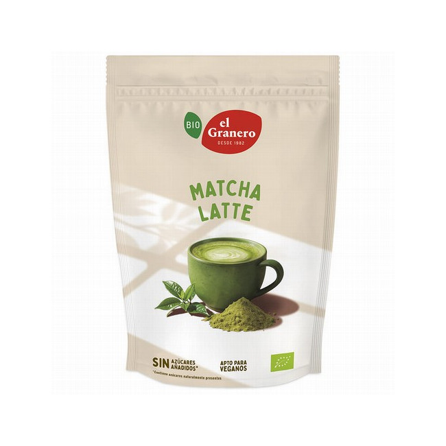 MATCHA LATTE & GO BIO, 200 g

Ingredientes: coco en polvo* 82%, té verde matcha en polvo* 18% (Camellia Sinesis). Puede conte
