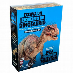 Convierteté en un paleontólogo. Excava y reconstruye el esqueleto de un Tyrannosaurus Rex que esta enterrado en un bloque de ti