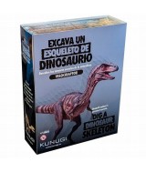 Conviértete en un paleontólogo. Excava y reconstruye el esqueleto de un VELOCIRAPTOR que esta enterrado en un bloque de tierra 