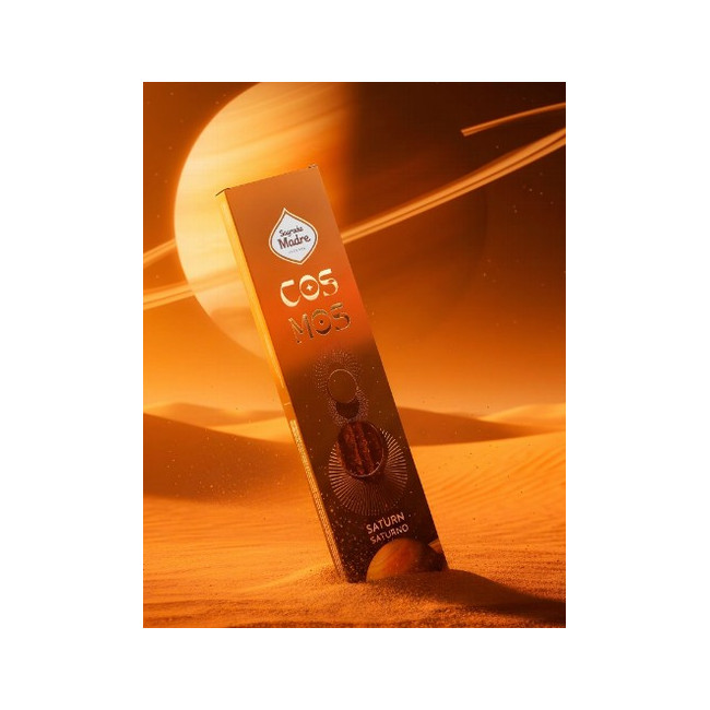 7 inciensos cosmos, cada uno vinculado a un planeta y su poder único. Con aromas especiales, equilibran y potencian tus energía