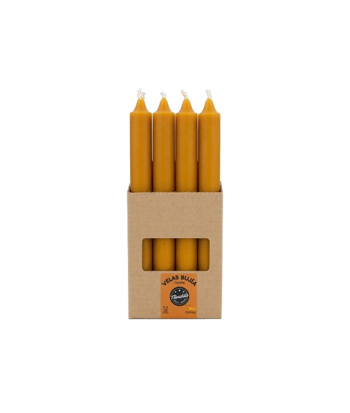 TRI.VELAS BUJIA OLOR MIEL 2,1  X 19 CM.