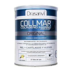 Collmar®  está elaborado con auténtico Colágeno Marino Hidolizado, procedente de peces, y sometido a un proceso de hidrólisis.D