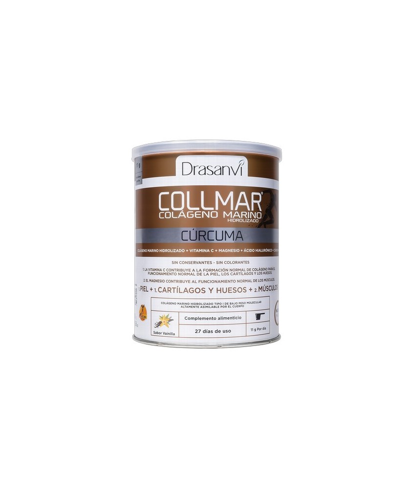 Collmar® es un complemento alimenticio a base de Colágeno Marino, enriquecido con vitamina C y Magnesio.La combinación de estos