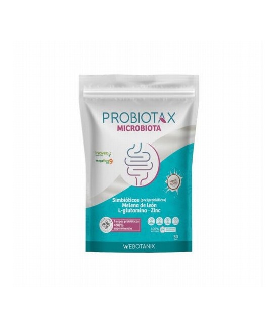Complemento alimenticio a base de probióticos y prebióticos, L-glutamina y Zinc formulado para promover la diversidad y el bien