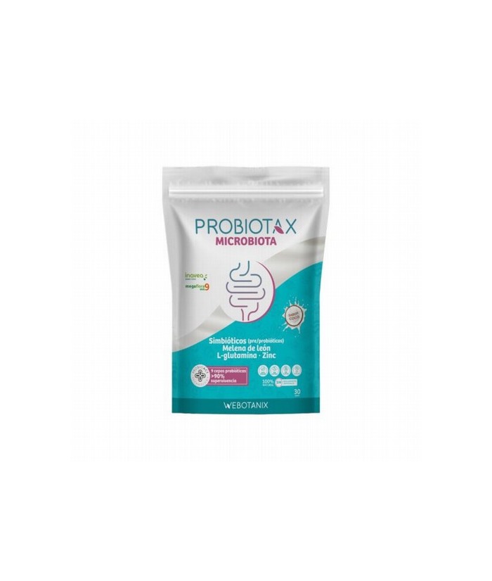 Complemento alimenticio a base de probióticos y prebióticos, L-glutamina y Zinc formulado para promover la diversidad y el bien