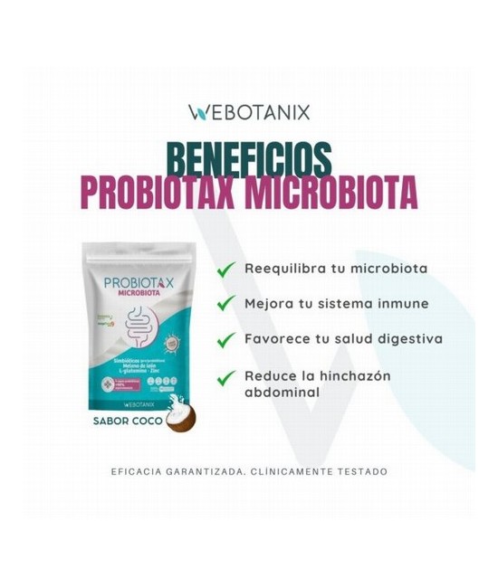 BO.PROBIOTAX MICROBIOTA SABOR COCO 150 GR.