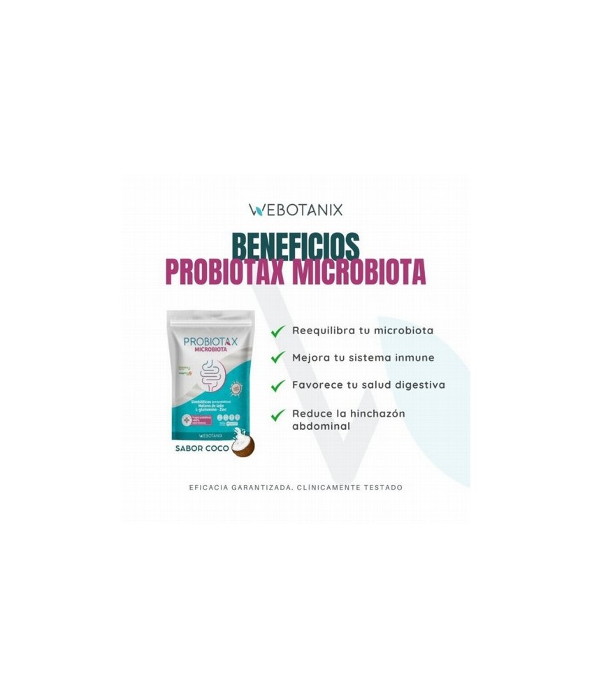 BO.PROBIOTAX MICROBIOTA SABOR COCO 150 GR.