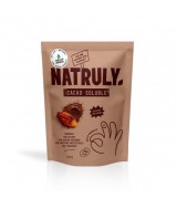organico
sin gluten
sin azucar refinado
sin aditivos artificiales
sin tonterias
Coco en polvo (45%)
Azúcar de coco (25%)