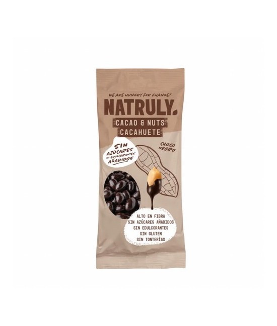 INGREDIENTES

Cobertura de chocolate negro 50% (pasta de cacao, fibra de achicoria, manteca de cacao, emulgente: lecitina de 