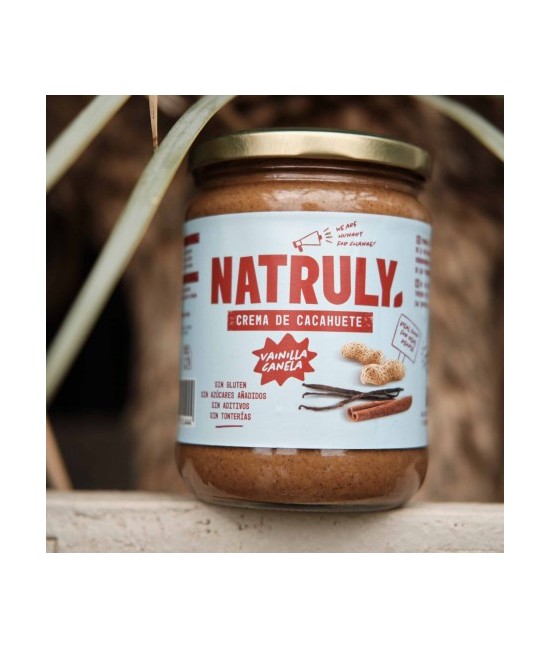 NY.CREMA CACAHUETE VAINILLA CANELA 500 GR.