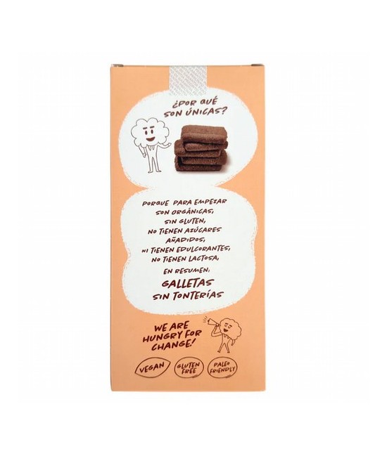 NY.GALLETA CACAO NARANJA SINGLU BIO 125 GR.