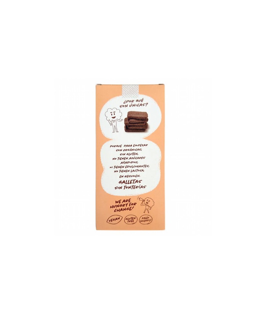NY.GALLETA CACAO NARANJA SINGLU BIO 125 GR.