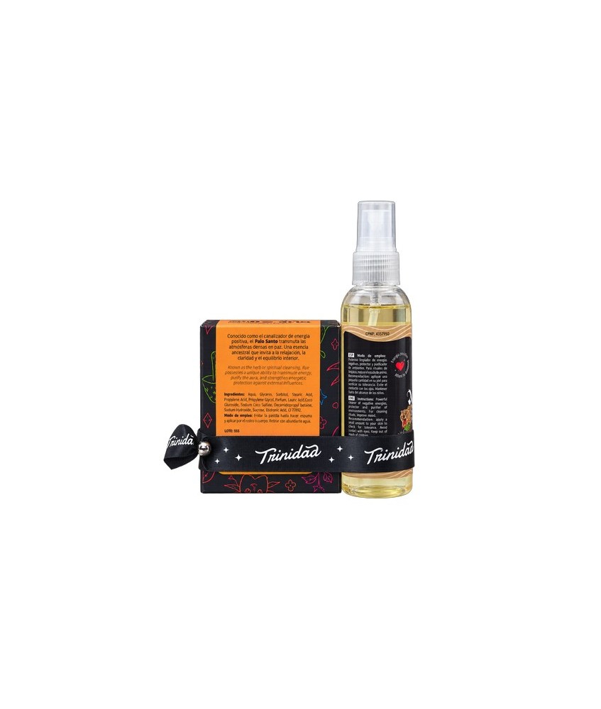 TRI.PACK AGUA PALO SANTO SPRAY + JABON