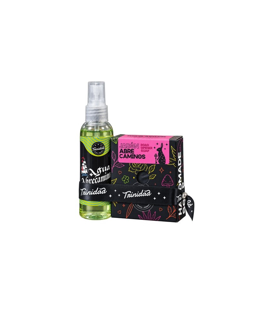 TRI.PACK AGUA ABRECAMINOS SPRAY + JABON