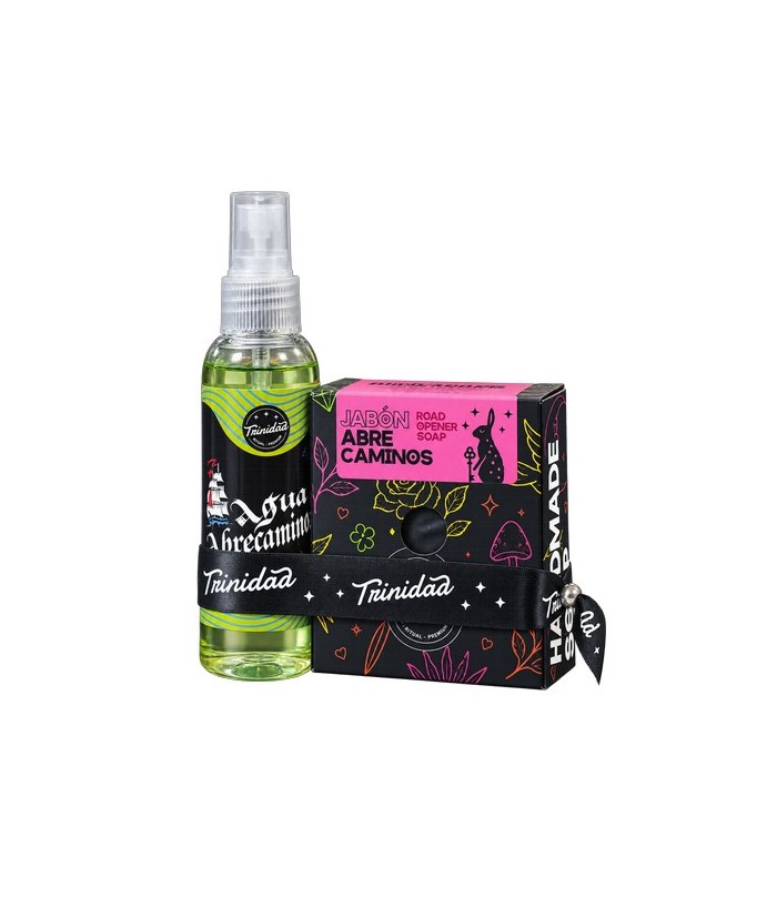 TRI.PACK AGUA ABRECAMINOS SPRAY + JABON