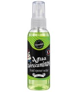 Agua Abrecaminos en presentación de 75ml, ideal para quienes buscan una opción ligera y portátil. elaborada a base de agua, alc