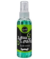 Agua de Ruda en presentación de 75ml, ideal para quienes buscan una opción ligera y portátil. elaborada a base de agua, alcohol